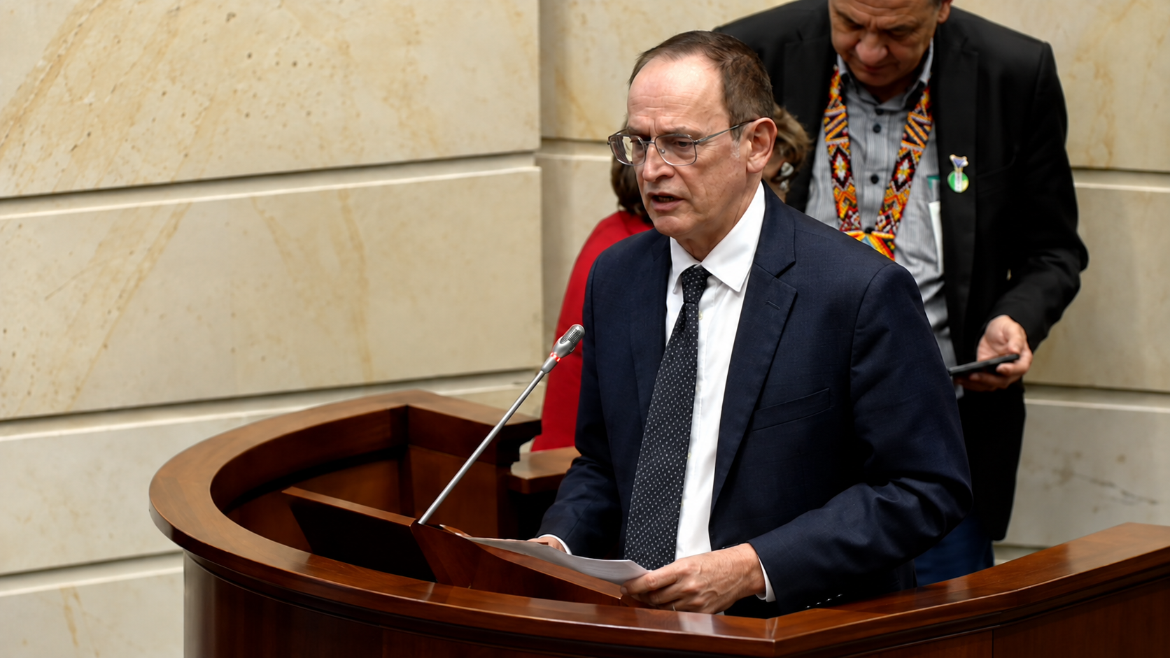 Intervención de Luis Eduardo Camargo en el Senado
